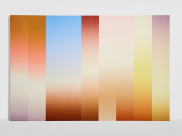 PANORAMA CAROLE BAIJINGS - Striped panoramic nonwoven wallpaper by Petite Friture - view 2